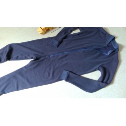 Bio-Frottee Schlafoverall in Übergrößen