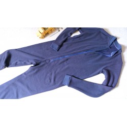 Bio-Frottee Schlafoverall in Übergrößen