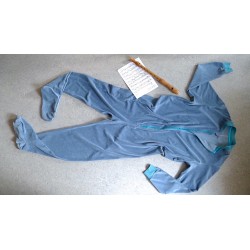 Bio-Nicki Schlafoverall in Übergrößen