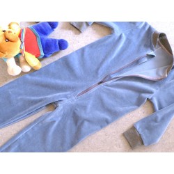 Bio-Nicki Schlafoverall in Übergrößen