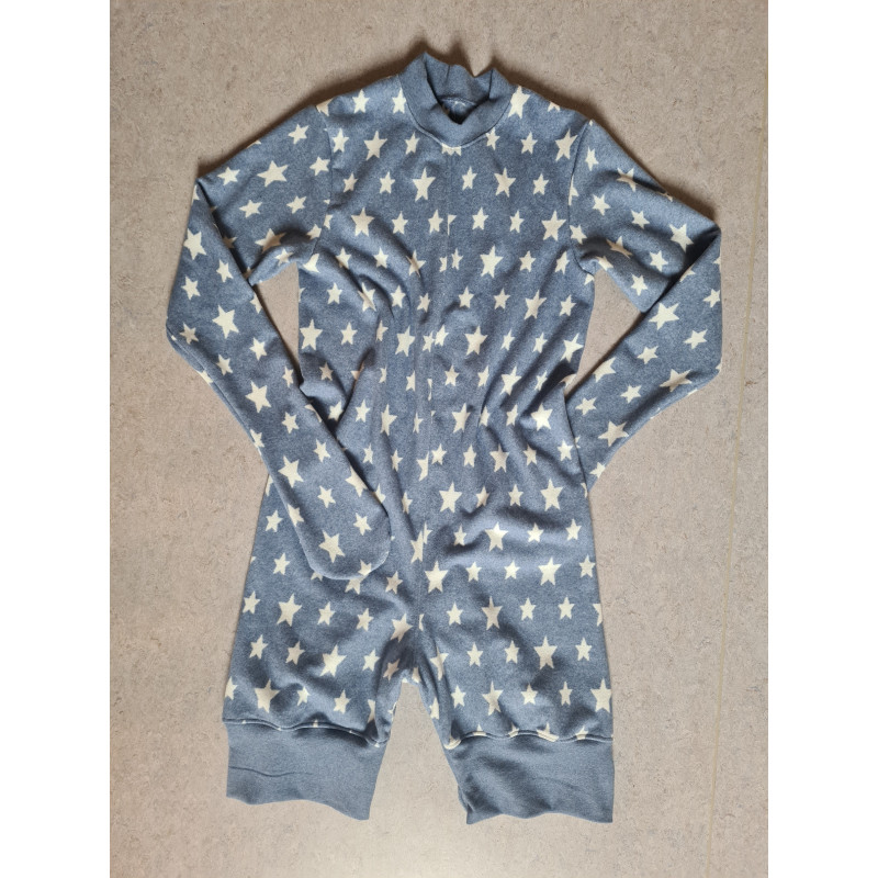 Bio-Fleece Schlafoverall Kurz